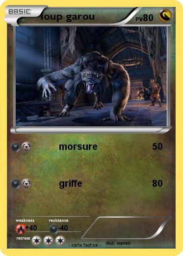 Pokemon loup garou