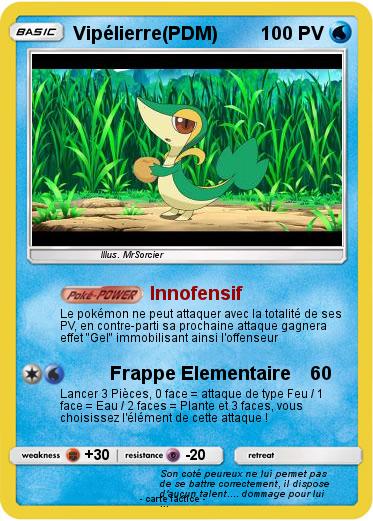 Pokemon Vipélierre(PDM)