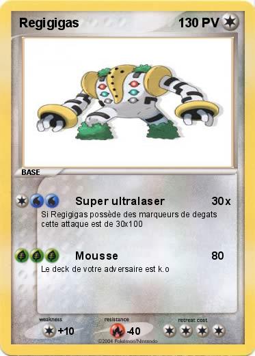 Pokemon Regigigas