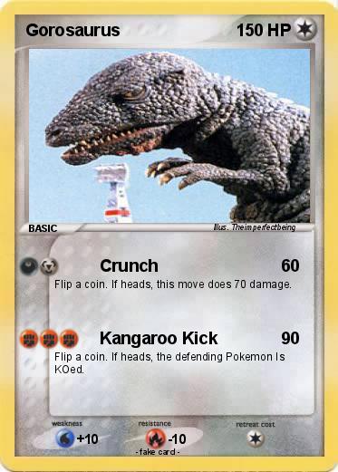 Pokemon Gorosaurus