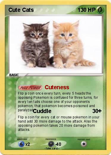 Pokemon Cute Cats