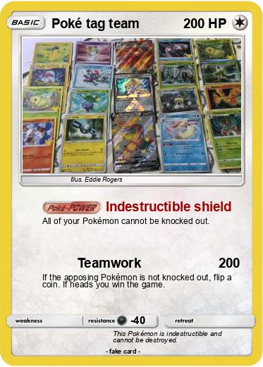 Pokemon Poké tag team