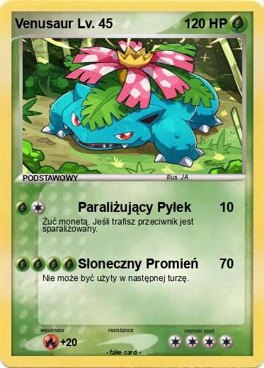 Pokemon Venusaur Lv. 45