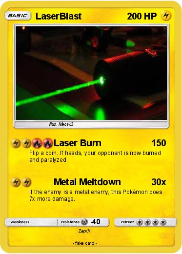 Pokemon LaserBlast