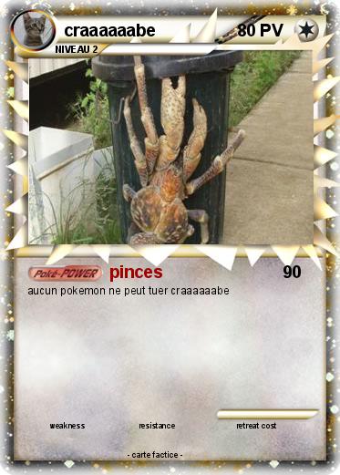 Pokemon craaaaaabe