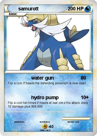 Pokemon samurott