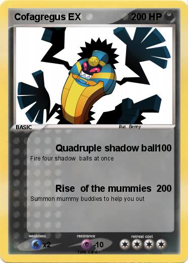 Pokemon Cofagregus EX
