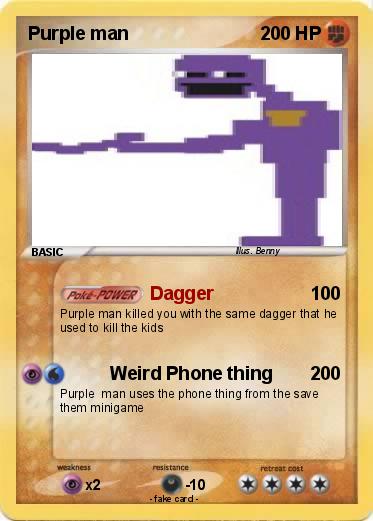 Pokemon Purple man