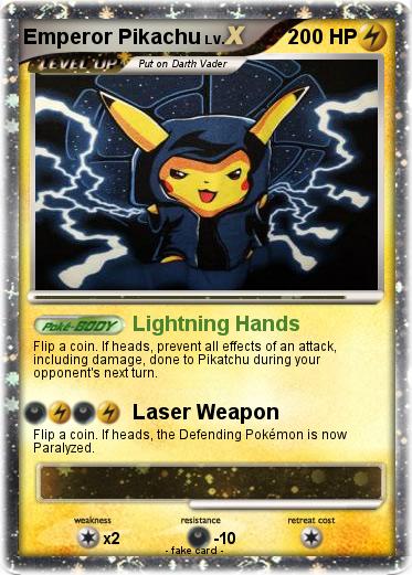 Pokemon Emperor Pikachu