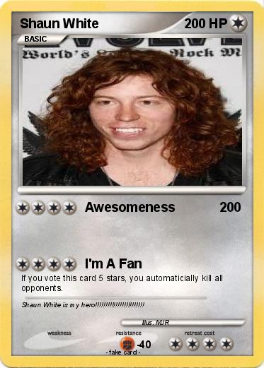 Pokemon Shaun White