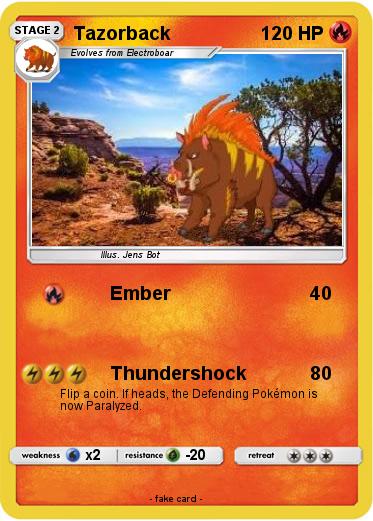 Pokemon Tazorback
