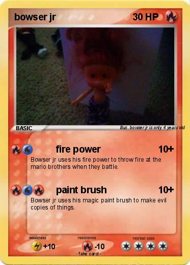 Pokemon bowser jr