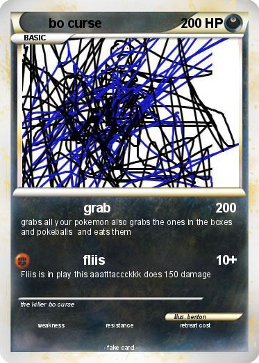 Pokemon bo curse