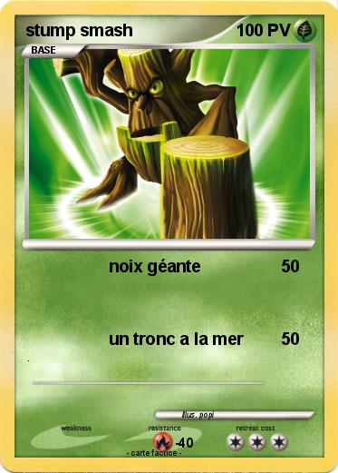 Pokemon stump smash