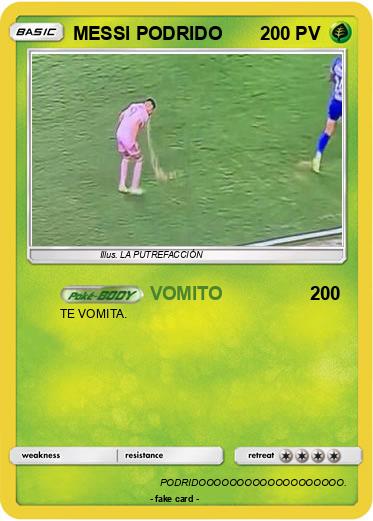 Pokemon MESSI PODRIDO