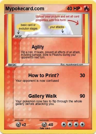 Pokemon Mypokecard.com