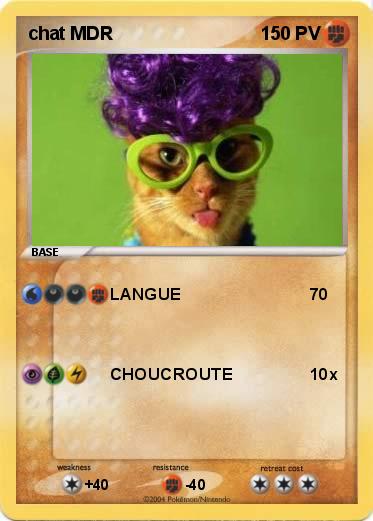Pokemon chat MDR