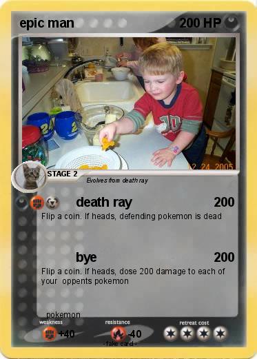 Pokemon epic man