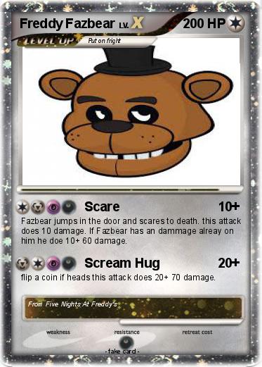 Pokemon Freddy Fazbear