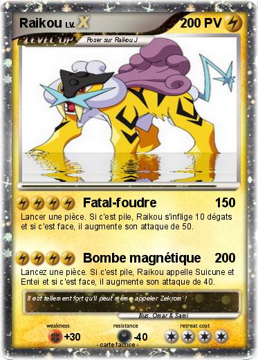 Pokemon Raikou