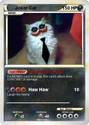 Pokemon Joker Cat