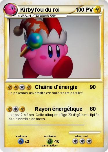 Pokemon Kirby fou du roi