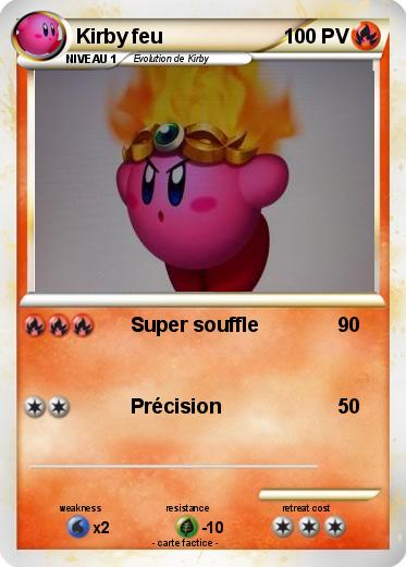 Pokemon Kirby feu