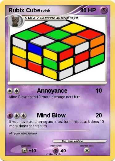 Pokemon Rubix Cube