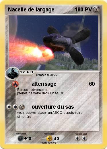Pokemon Nacelle de largage