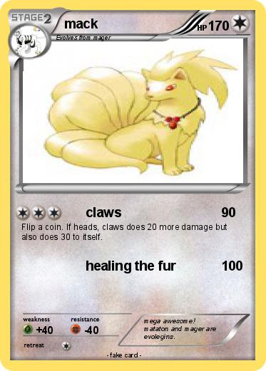 Pokemon mack
