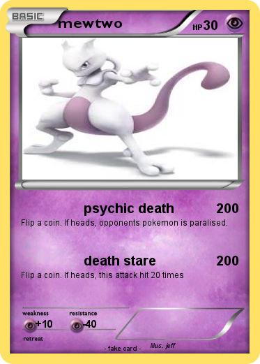 Pokemon mewtwo