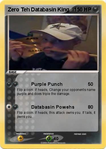 Pokemon Zero Teh Databasin King