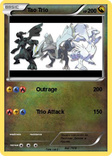 Pokemon Tao Trio