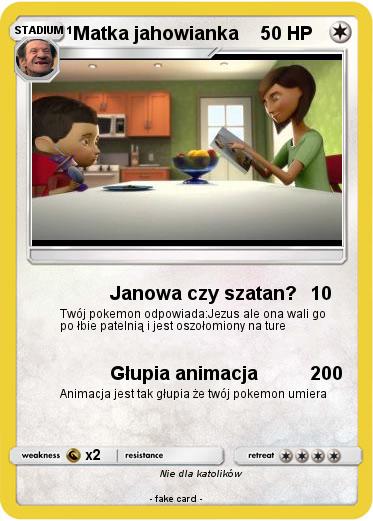 Pokemon Matka jahowianka