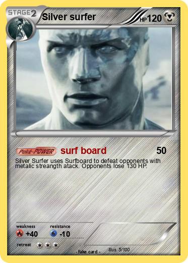 Pokemon Silver surfer