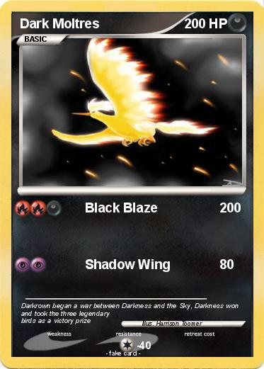 Pokemon Dark Moltres