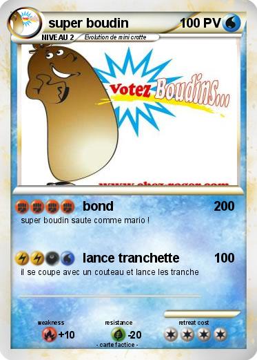 Pokemon super boudin