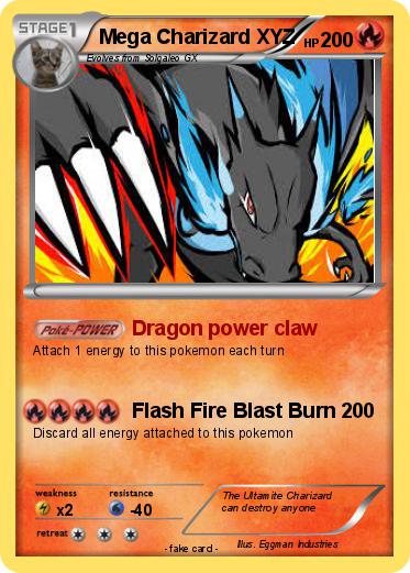 Pokemon Mega Charizard XYZ
