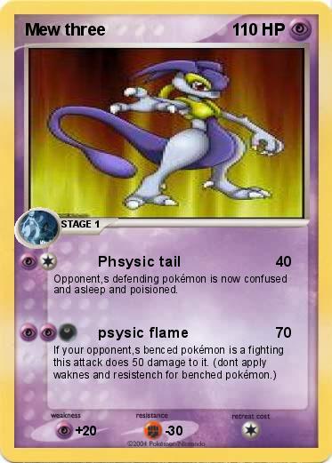 Pokemon Mew three