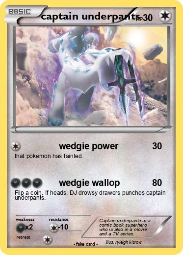 Pokemon captain underpants