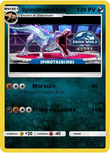 Pokemon Spinothasuchus