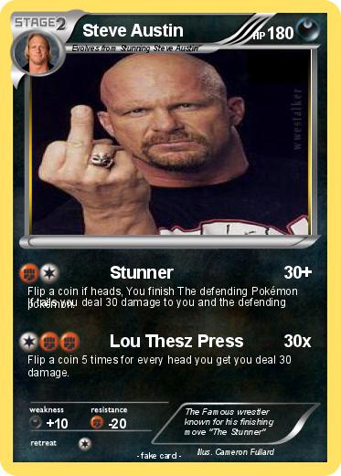 Pokemon Steve Austin