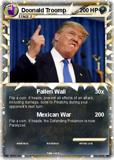 Pokemon Doonald Troomp