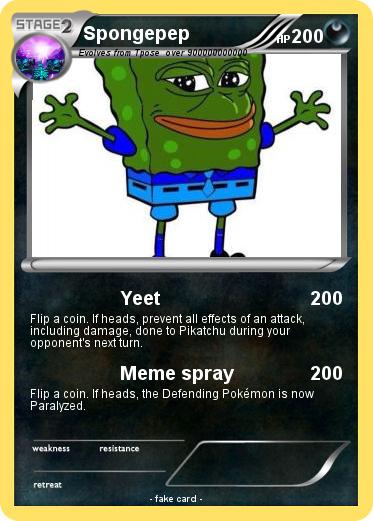 Pokemon Spongepep