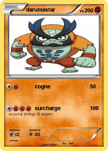 Pokemon darumastar
