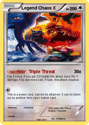 Pokemon Legend Chaos X