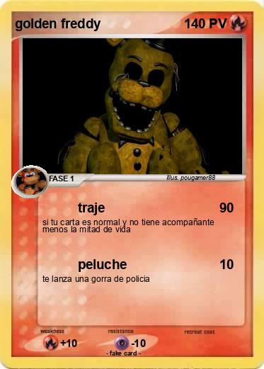 Pokemon golden freddy
