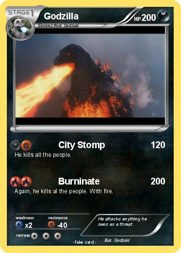 Pokemon Godzilla