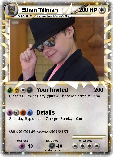 Pokemon Ethan Tillman