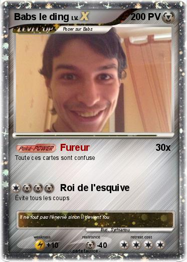 Pokemon Babs le ding
